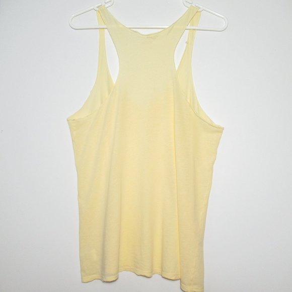 LnA Raw Edge Razor Racerback Tank Yellow - Large - Picture 2 of 12
